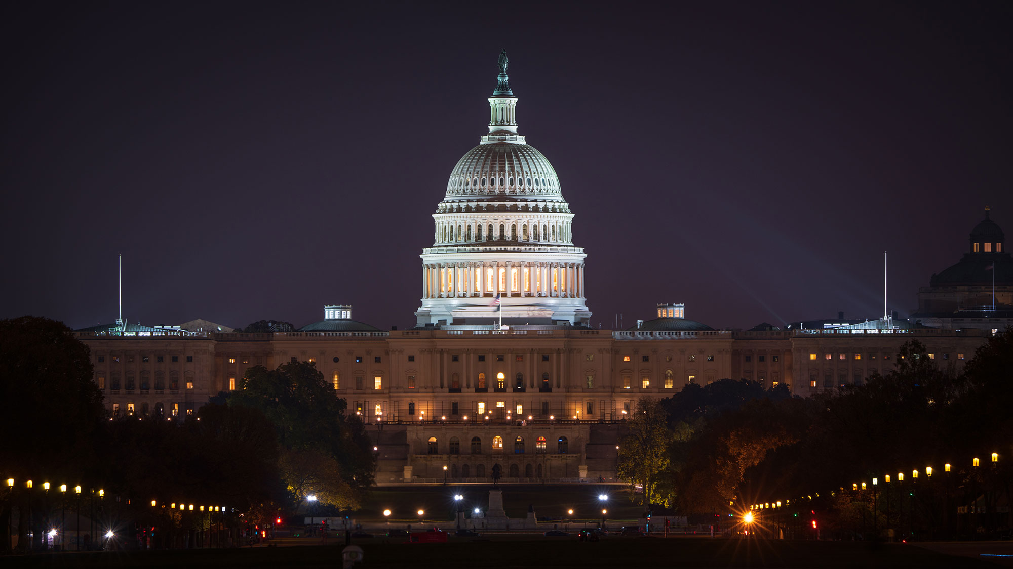Washington, D.C. at night